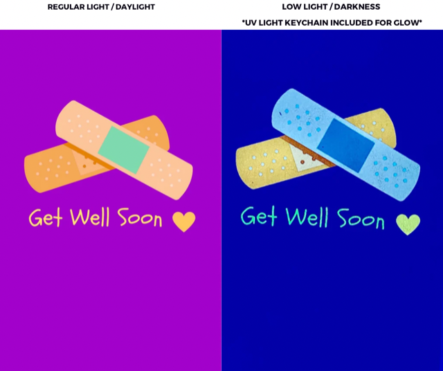 Glow Get Well Get Well Soon Band-aids