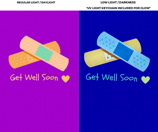 Glow Get Well Get Well Soon Band-aids