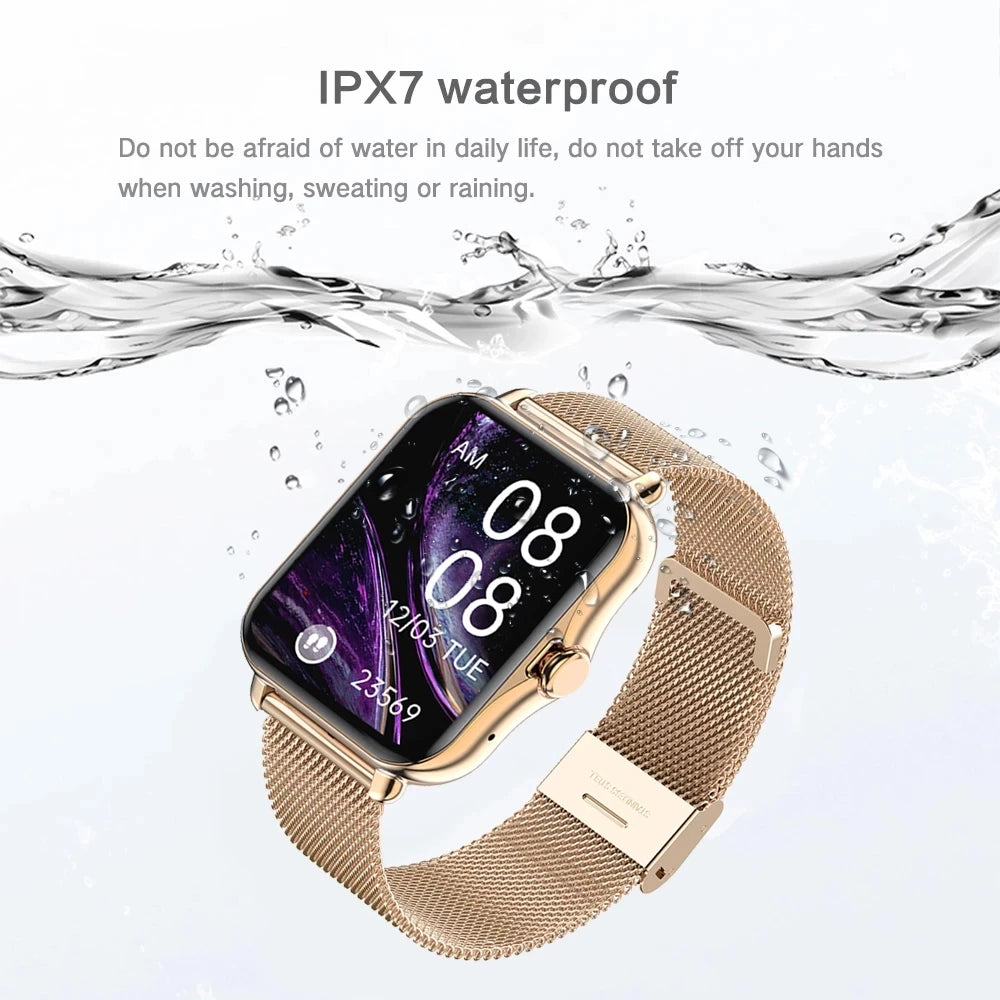 Bluetooth-compatible Answer Call Smart Watch Women