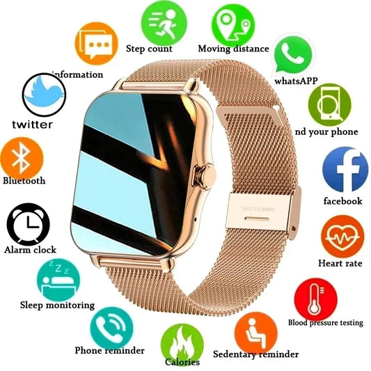 Bluetooth-compatible Answer Call Smart Watch Women