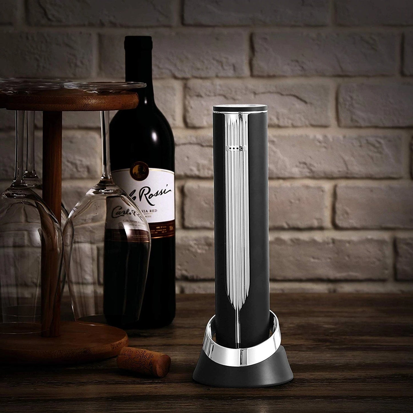 High-tech Automatic Electric Wine Corkscrew Cordless Wine Bottle Opener