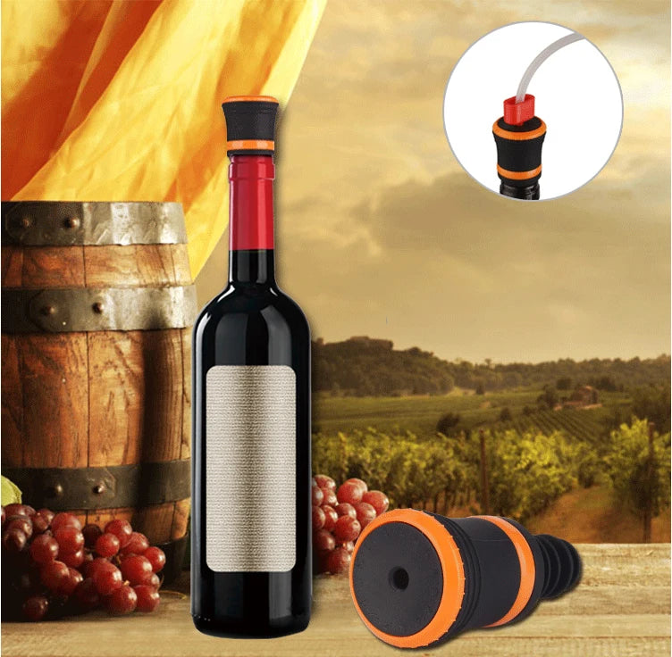 LAIMENG Silicone Keeping Wine  Bottle Keeper