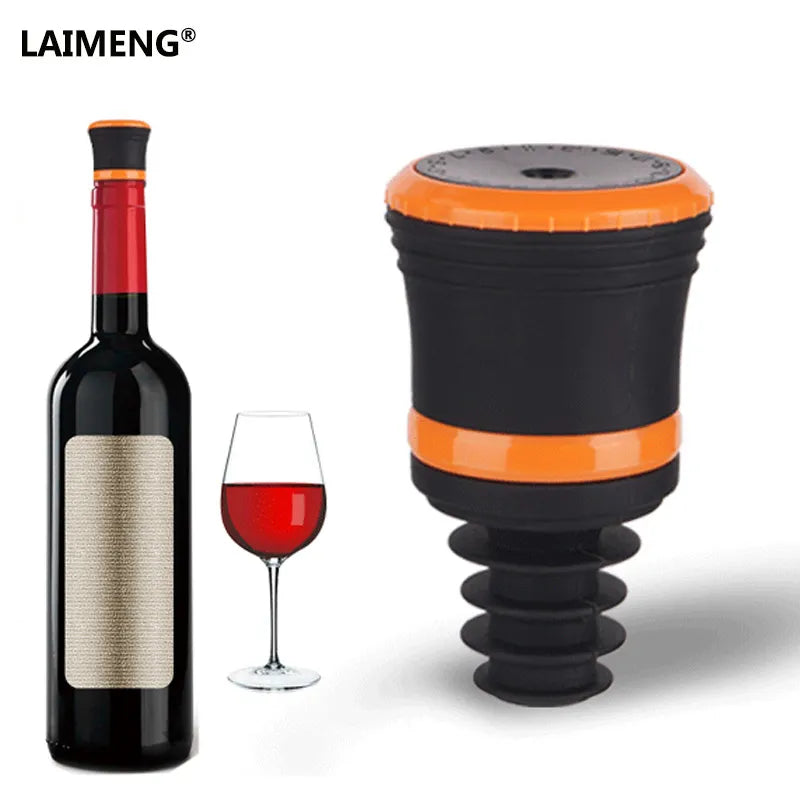 LAIMENG Silicone Keeping Wine  Bottle Keeper