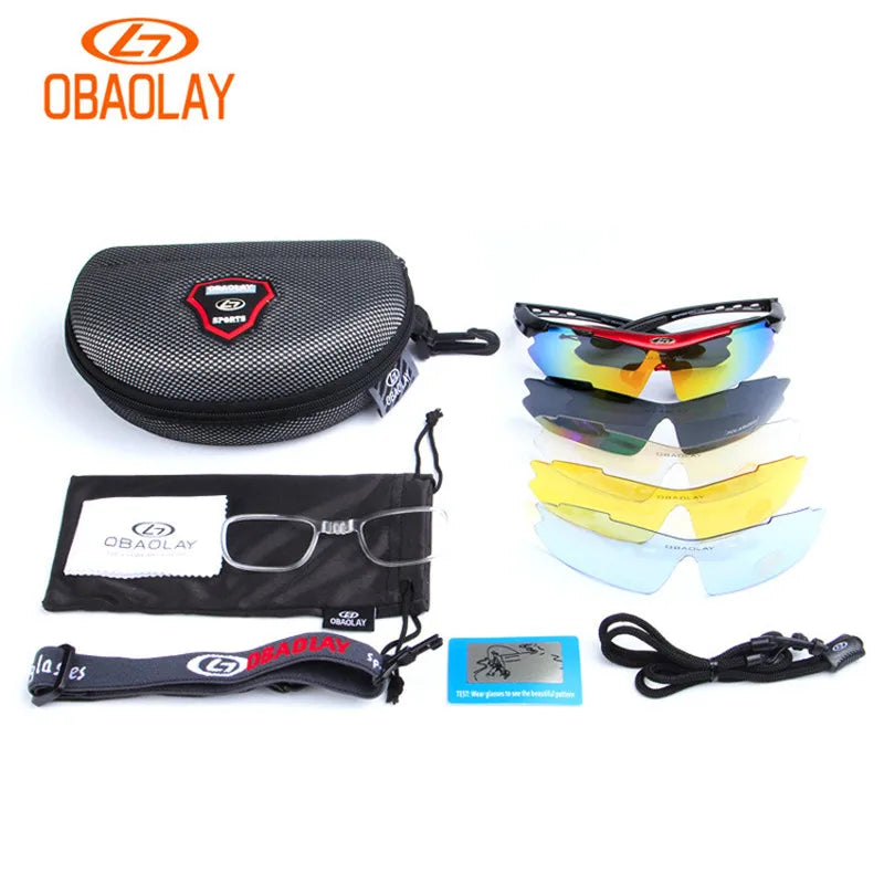 OBAOLAY Polarized UV400 Cycling Sunglasses