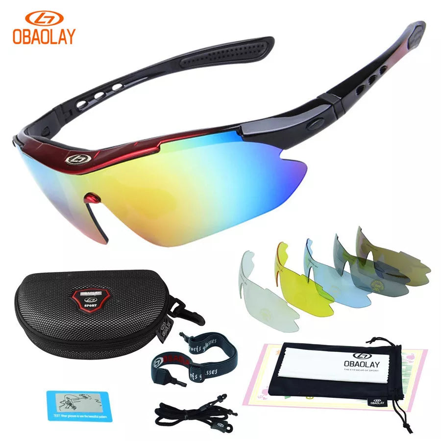 OBAOLAY Polarized UV400 Cycling Sunglasses