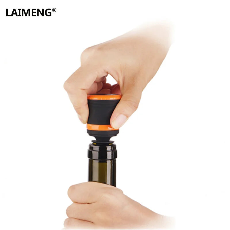 LAIMENG Silicone Keeping Wine  Bottle Keeper