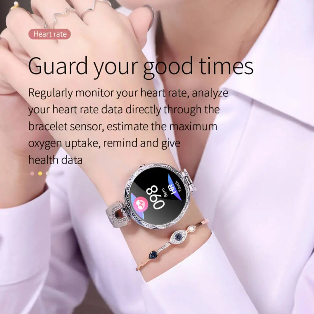 Smart Watch Women IP67 Waterproof Smartwatch For Ladies