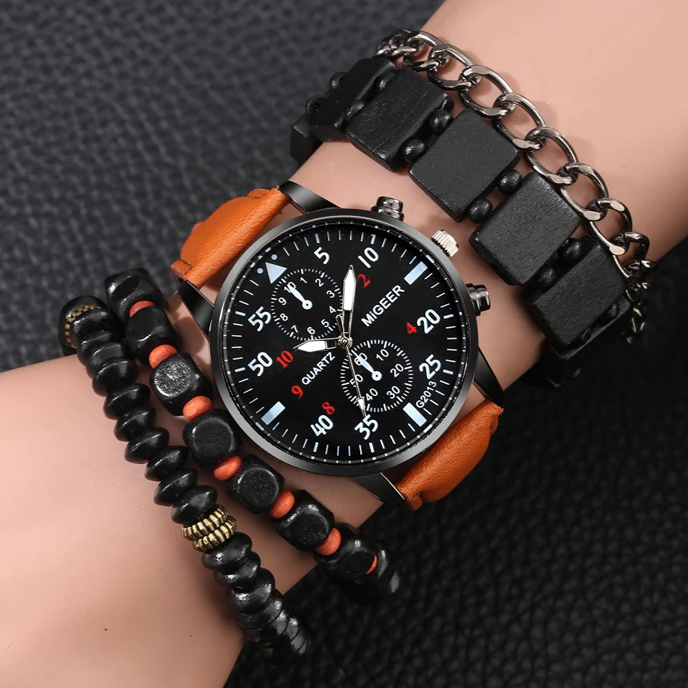 Watch Luxury Bracelet Set Premium