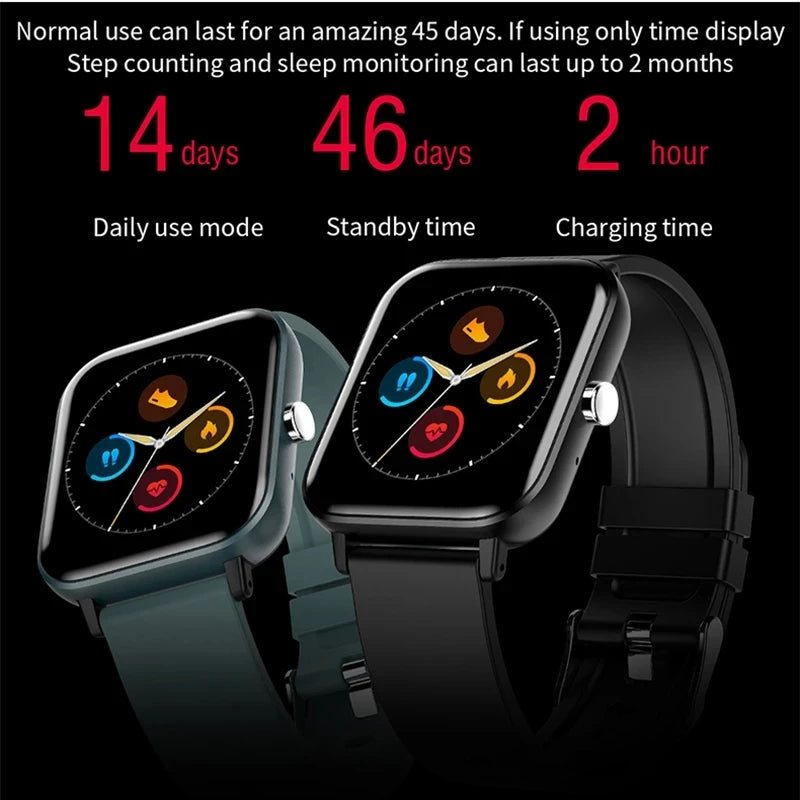 Lenovo New Men Women Smart Watch Bluetooth