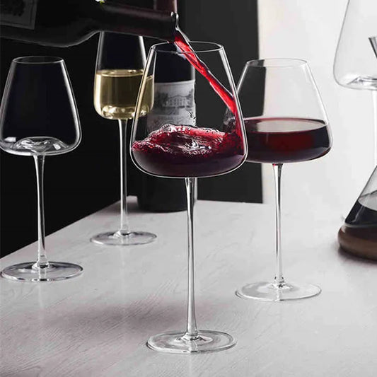 500-600Ml Collection Level Handmade Red Wine Glass Ultra-Thin Crystal