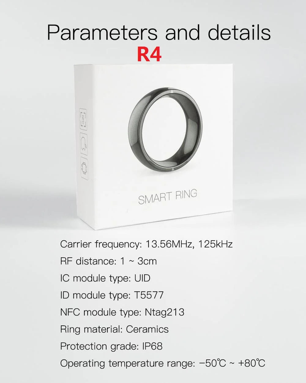 JAKCOM R5 R4 Smart Ring