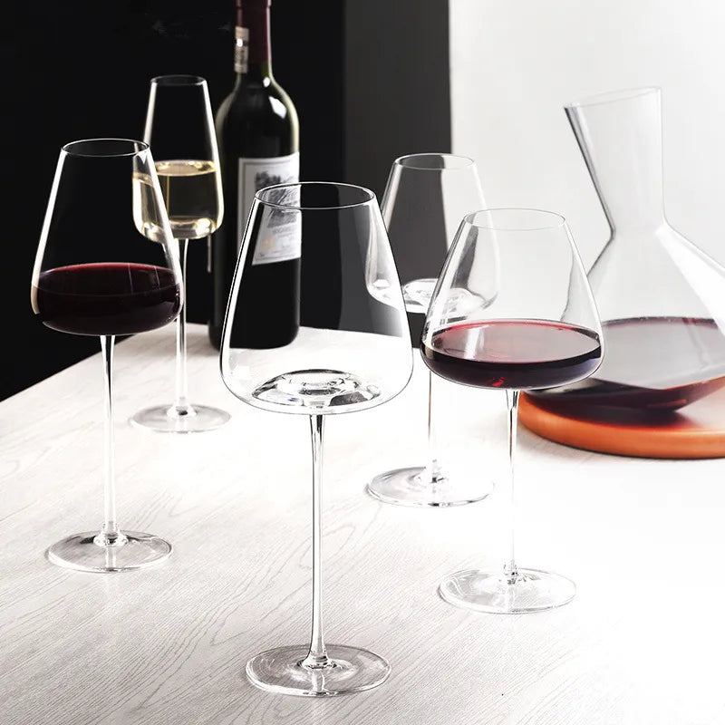 500-600Ml Collection Level Handmade Red Wine Glass Ultra-Thin Crystal