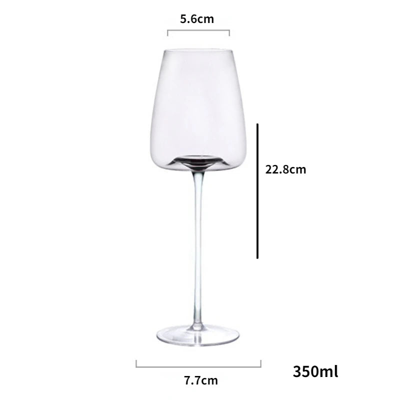 500-600Ml Collection Level Handmade Red Wine Glass Ultra-Thin Crystal